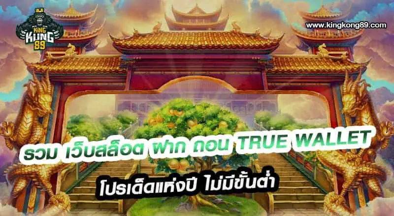 รวม เว็บสล็อต ฝาก ถอน true wallet